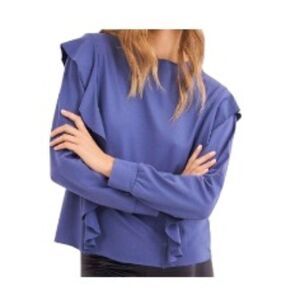 Stripe & Stare Amelie Sweatshirt in Vintage Navy Small NWT